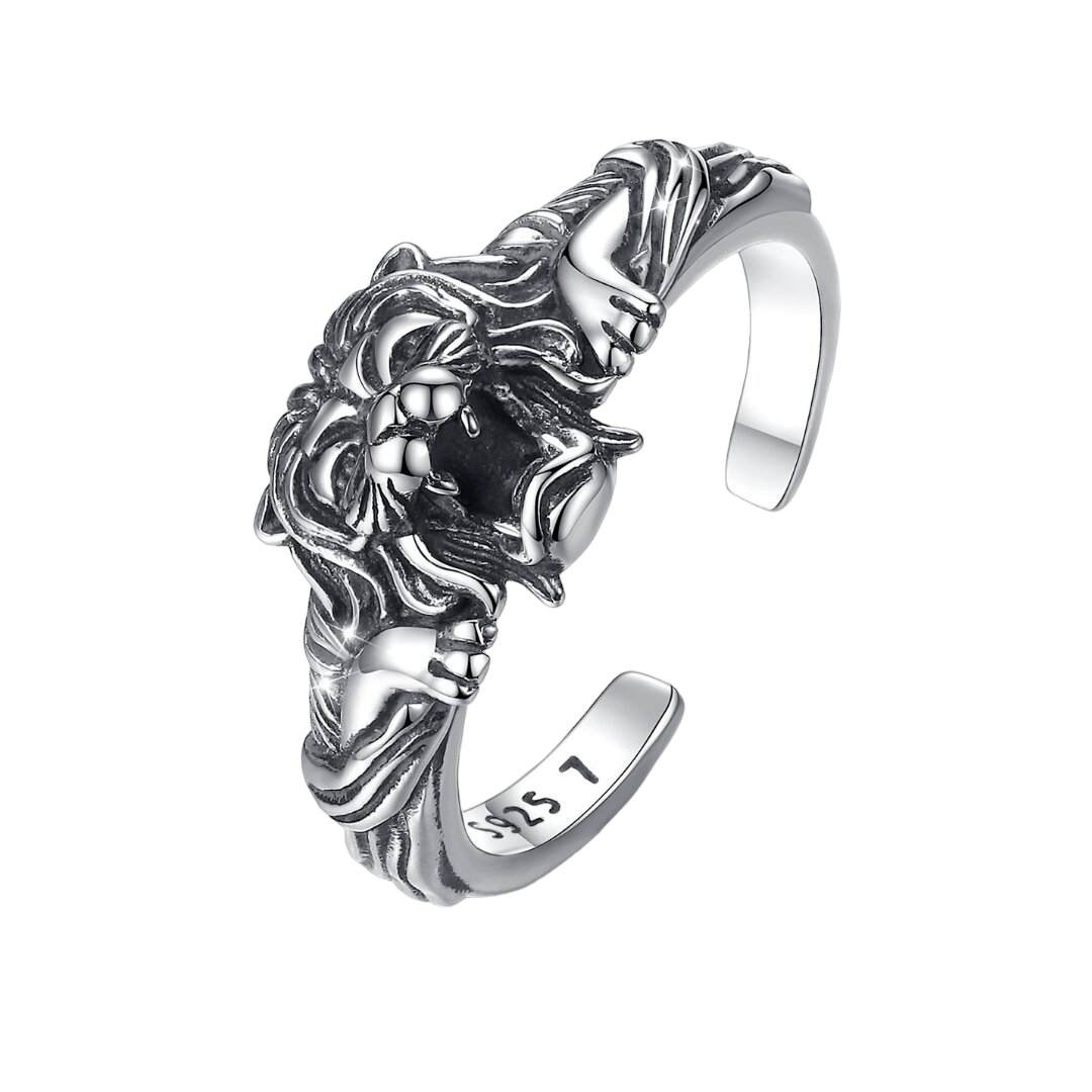 Historia - Anillo -. León de la antigua Roma