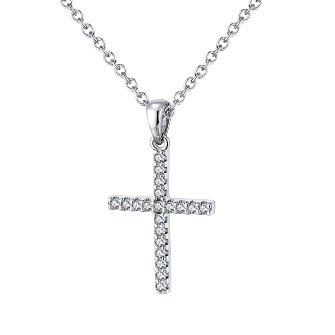 Familia - Dije - Cruz de plata