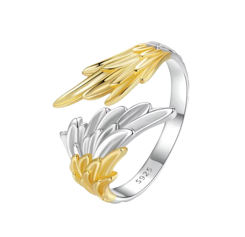Historia - Anillo - Alas de Angel Doradas