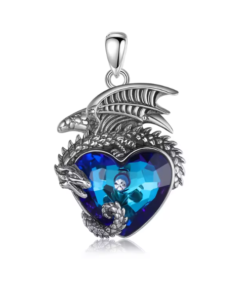 Cristal - Dije - Dragon del Amor